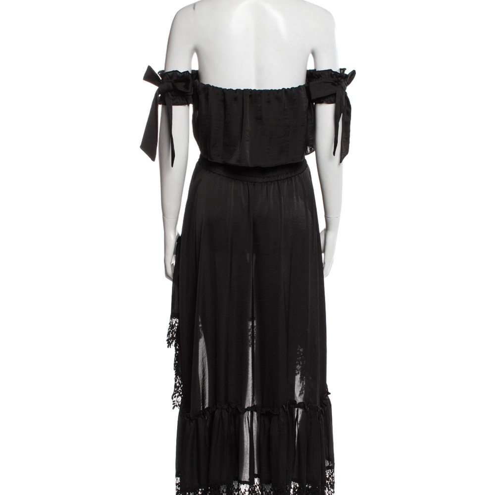 MISA Los Angeles Off-The-Shoulder High Low Dress - Picture 2 of 9